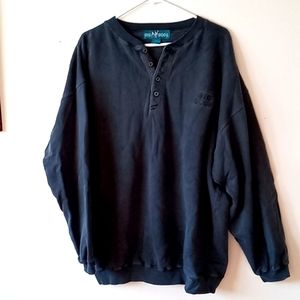 BIG DOGS Cotton button-neck Sweatshirt